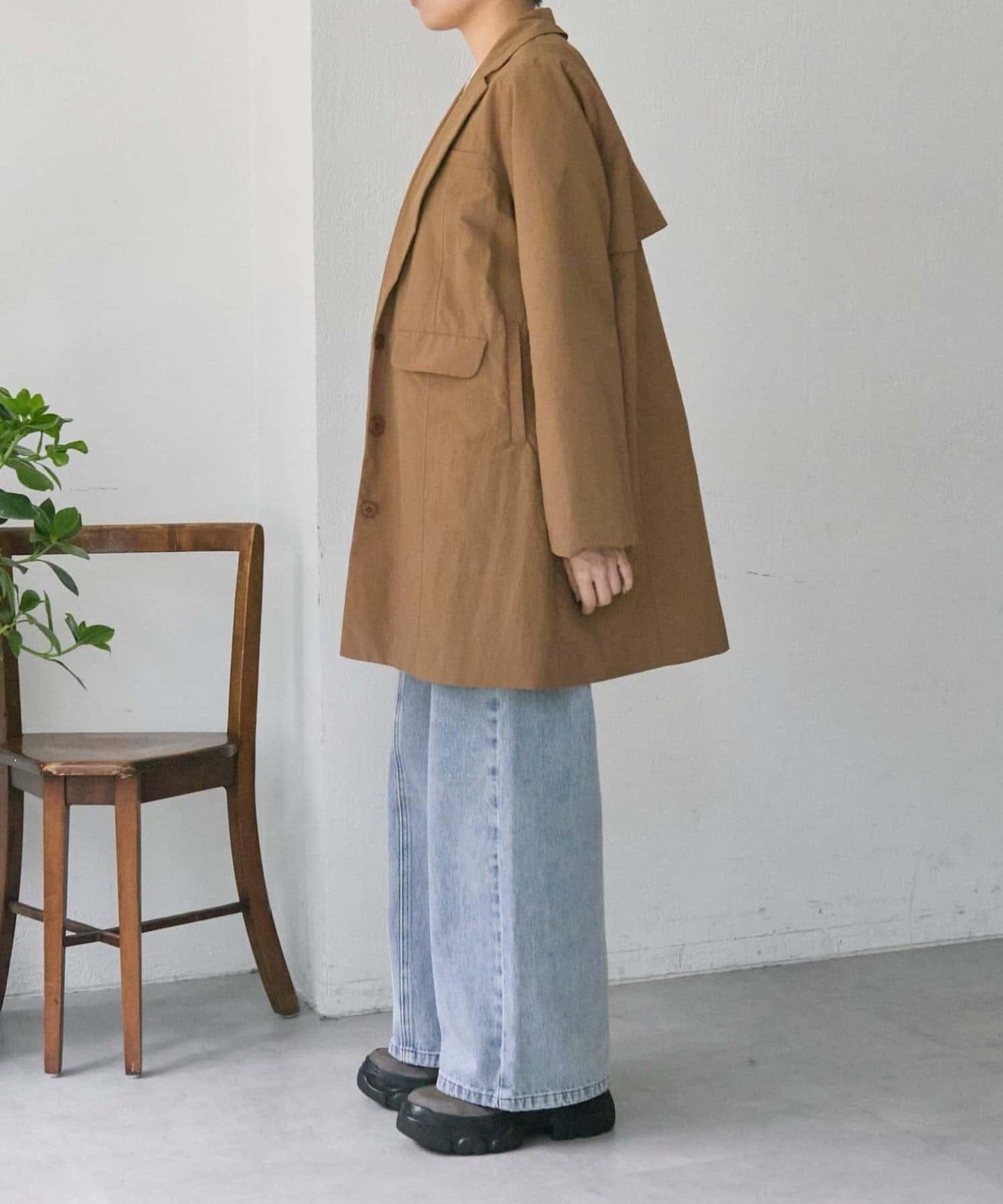 帶內襯/輕盈舒適 簡約夾克【SUM1 STYLE】