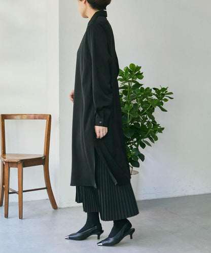 《オケージョン/3WAY/プリーツ》吊帶連衣裙套裝連衣裙【SUM1 STYLE(スミスタイル)】