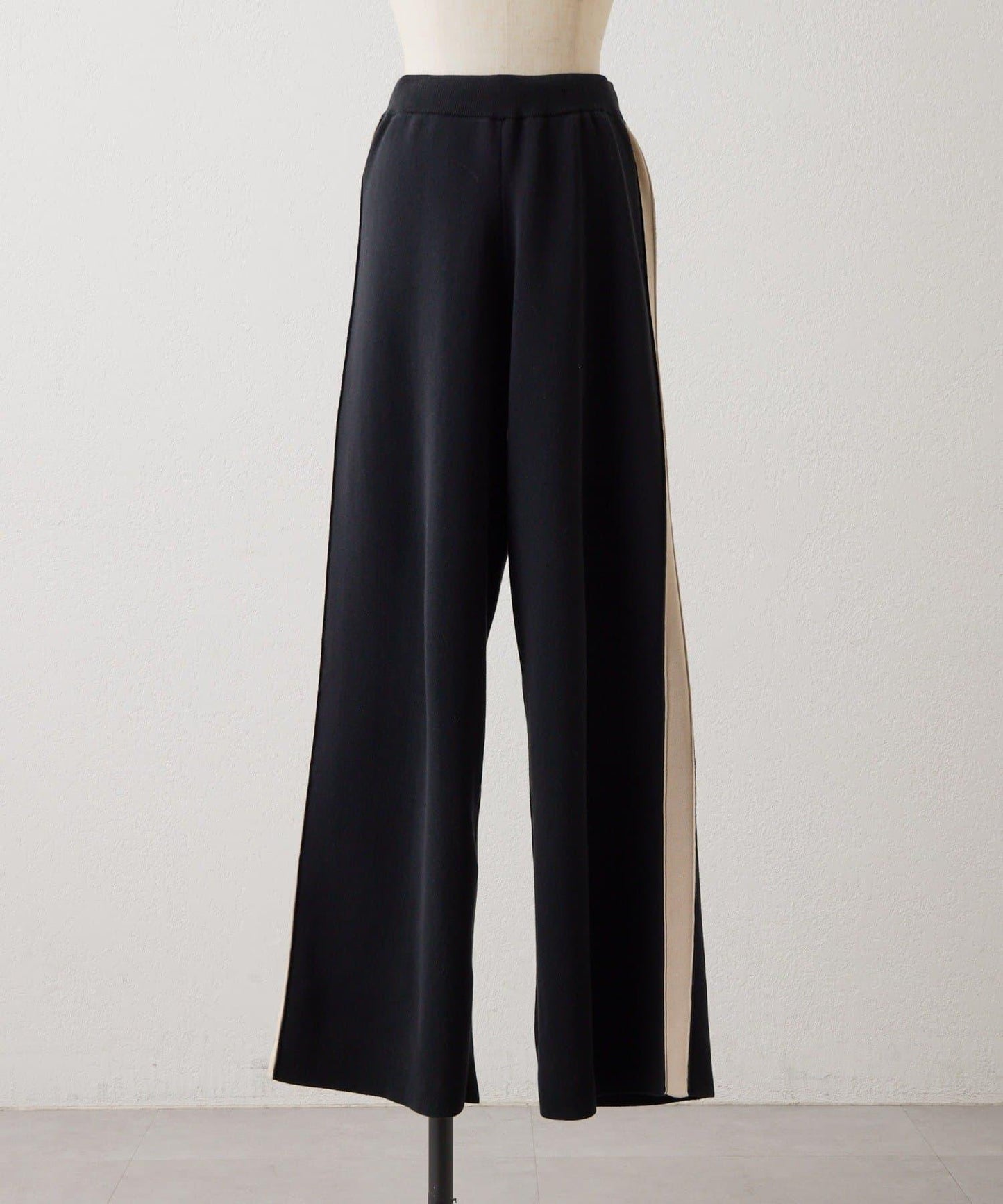 《ウエスト総ゴム/リラックス》針織休閒長褲【SUM1 STYLE(スミスタイル)】