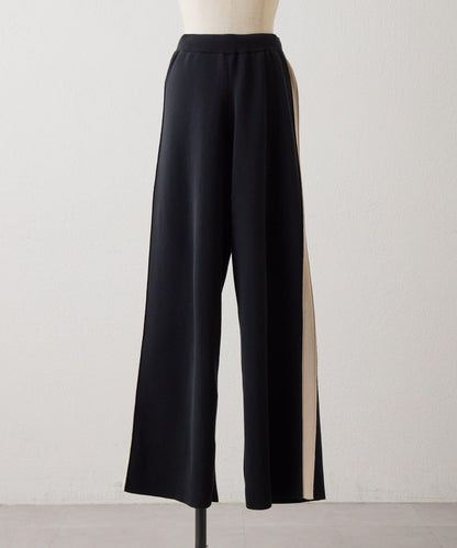 《ウエスト総ゴム/リラックス》針織休閒長褲【SUM1 STYLE(スミスタイル)】