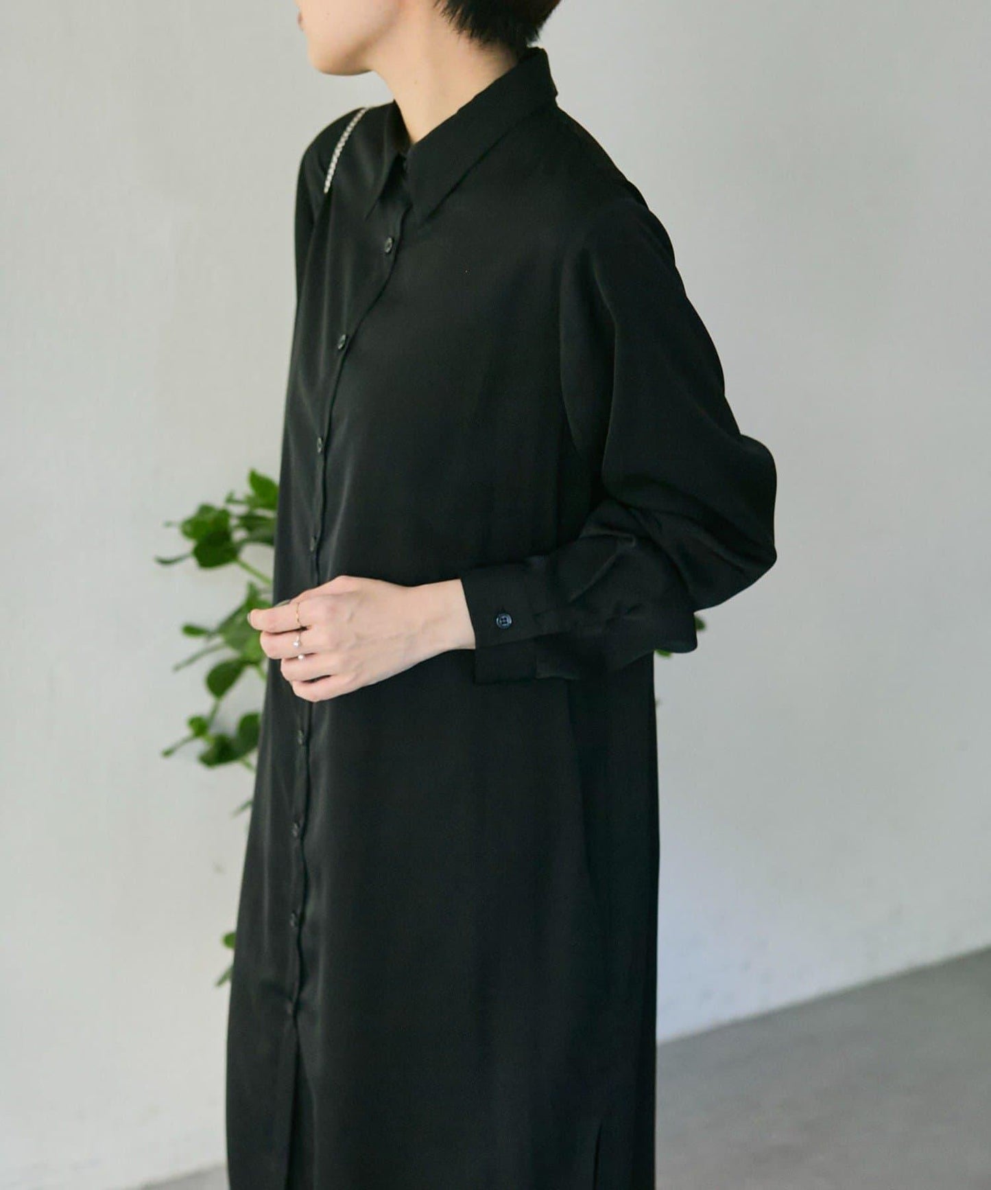 《オケージョン/3WAY/プリーツ》吊帶連衣裙套裝連衣裙【SUM1 STYLE(スミスタイル)】