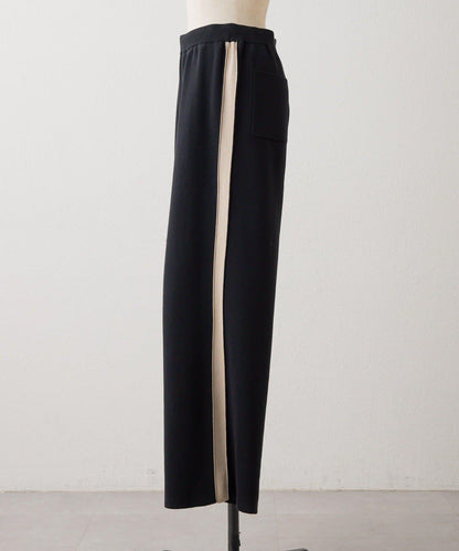 《ウエスト総ゴム/リラックス》針織休閒長褲【SUM1 STYLE(スミスタイル)】