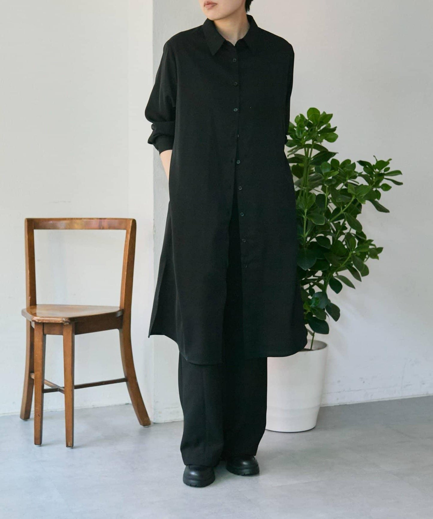 《オケージョン/3WAY/プリーツ》吊帶連衣裙套裝連衣裙【SUM1 STYLE(スミスタイル)】