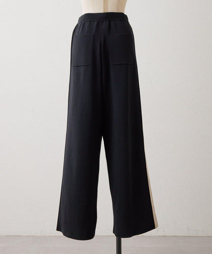 《ウエスト総ゴム/リラックス》針織休閒長褲【SUM1 STYLE(スミスタイル)】