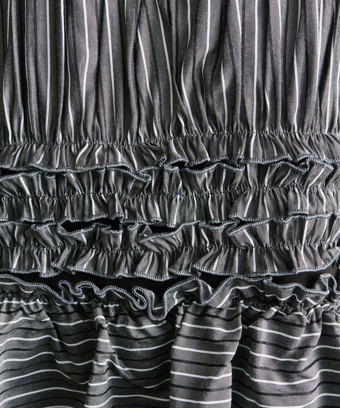 拼接荷葉邊襯衫衛衣【SUM1 STYLE(スミスタイル)】