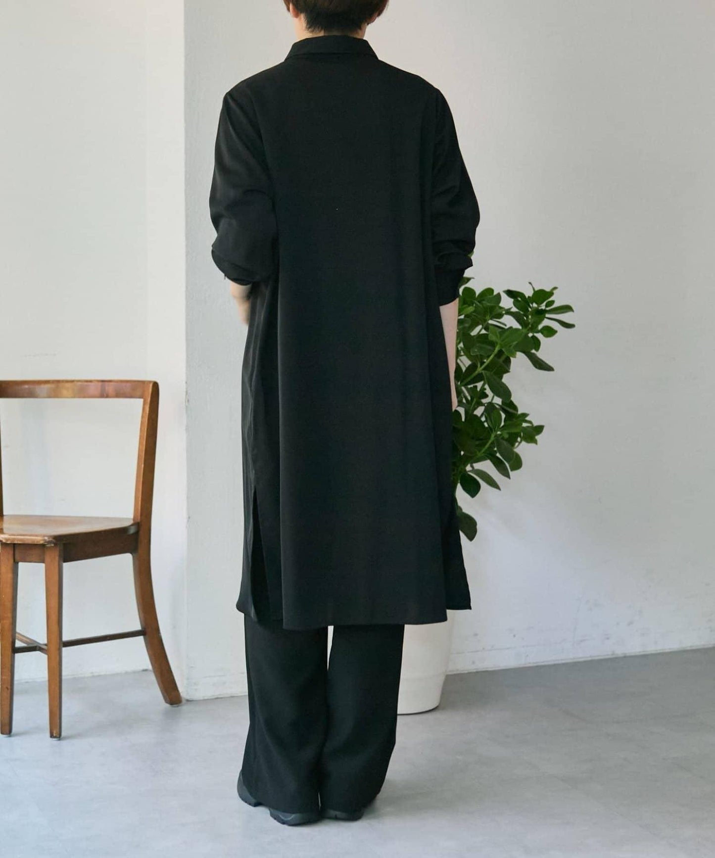 《オケージョン/3WAY/プリーツ》吊帶連衣裙套裝連衣裙【SUM1 STYLE(スミスタイル)】