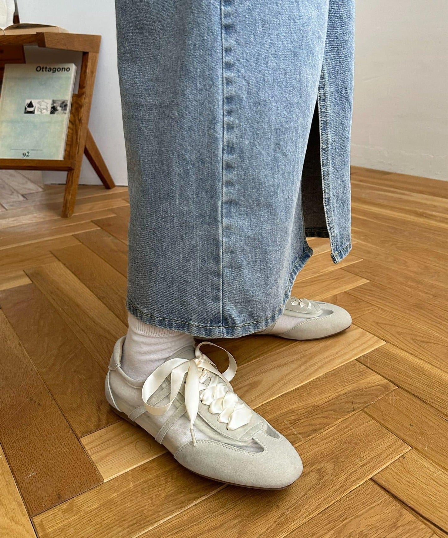 透紗芭蕾風運動鞋