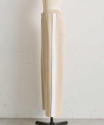 《ウエスト総ゴム/リラックス》針織休閒長褲【SUM1 STYLE(スミスタイル)】