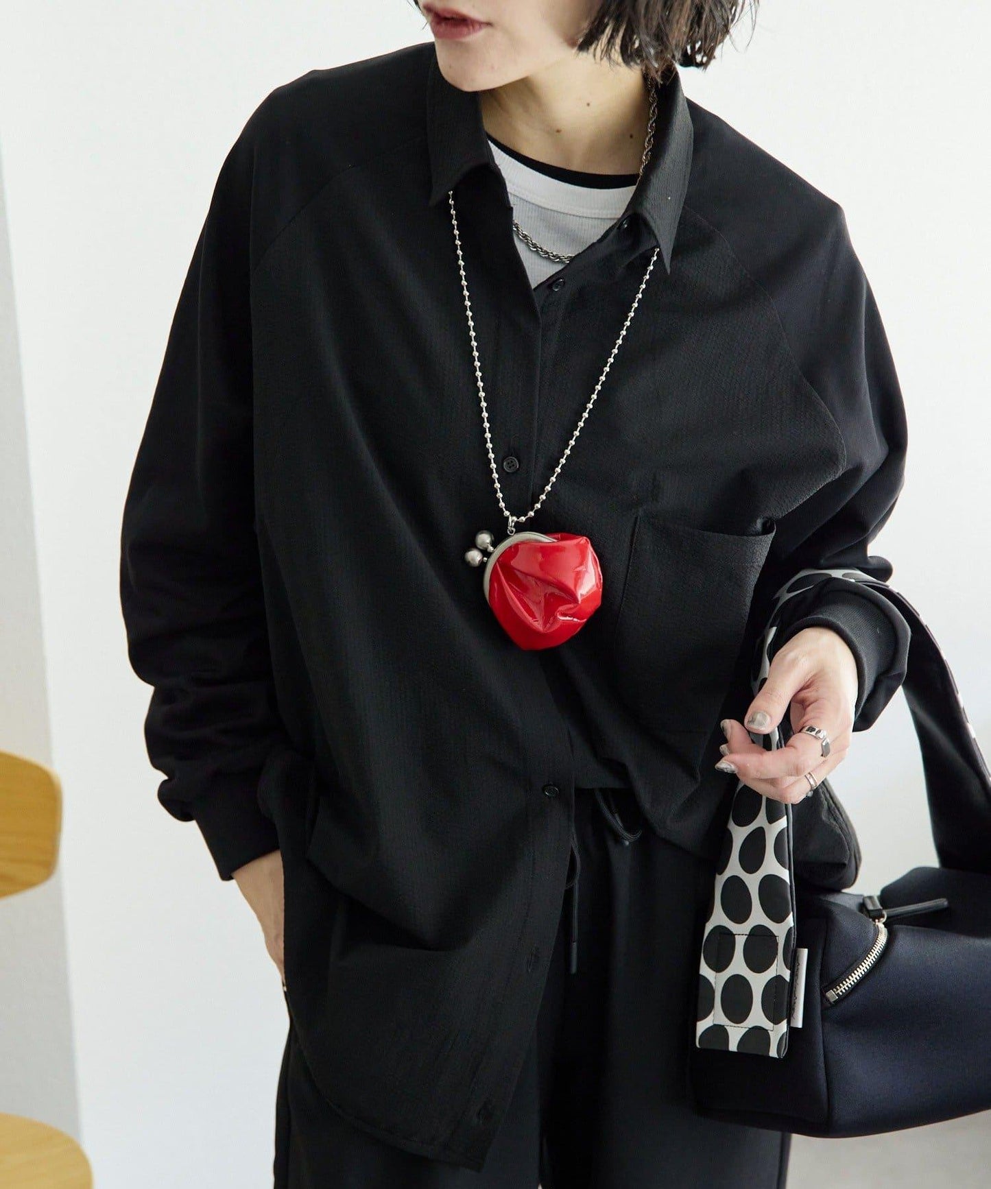 【kawa-kawa】NO509金屬口鏈條多功能收納包