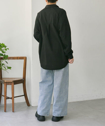 拼接衛衣襯衫【SUM1 STYLE(スミスタイル)】