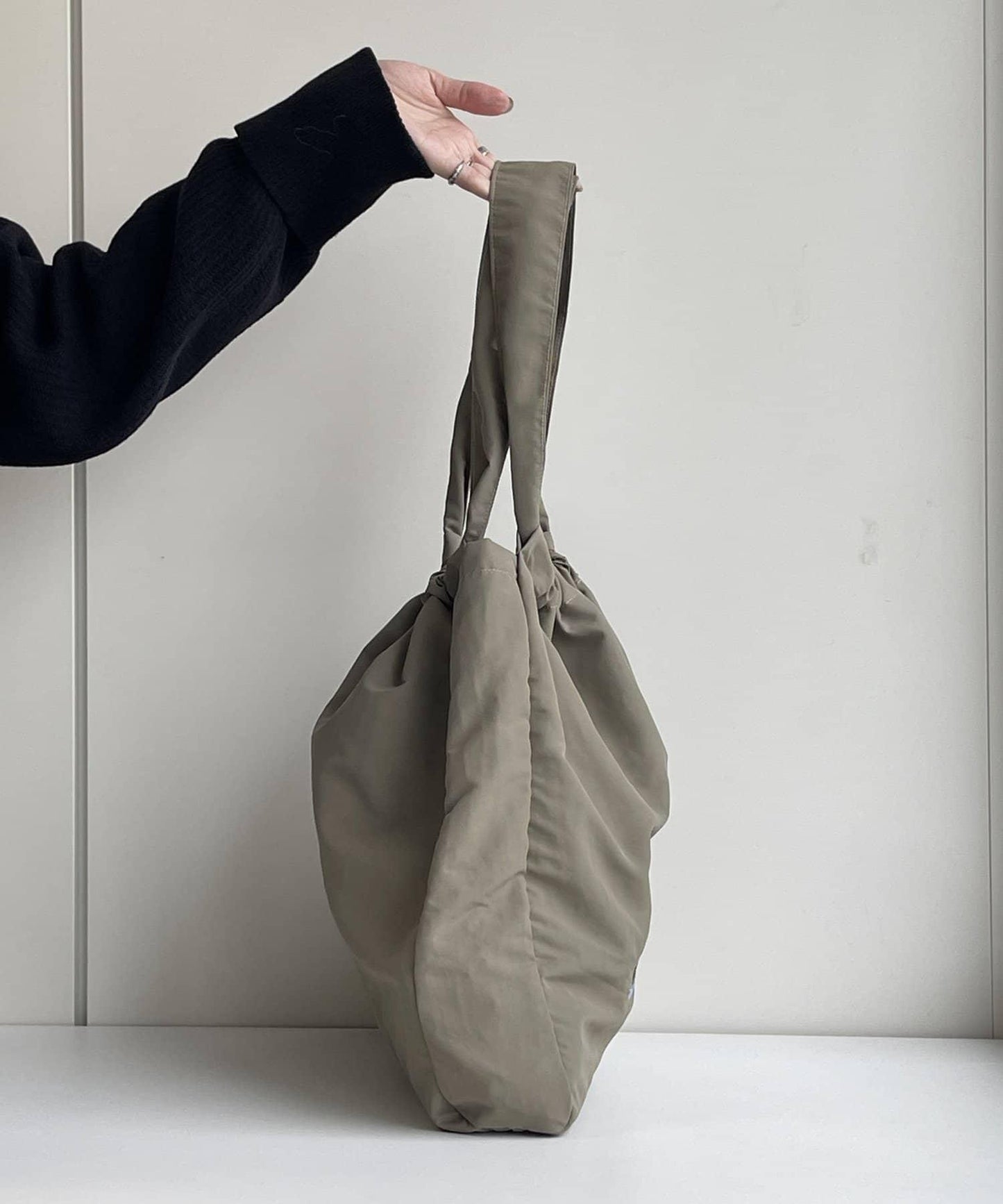 《撥水/A4尺寸適用》sampo×ear聯名刺繡托特包