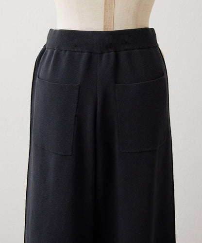 《ウエスト総ゴム/リラックス》針織休閒長褲【SUM1 STYLE(スミスタイル)】