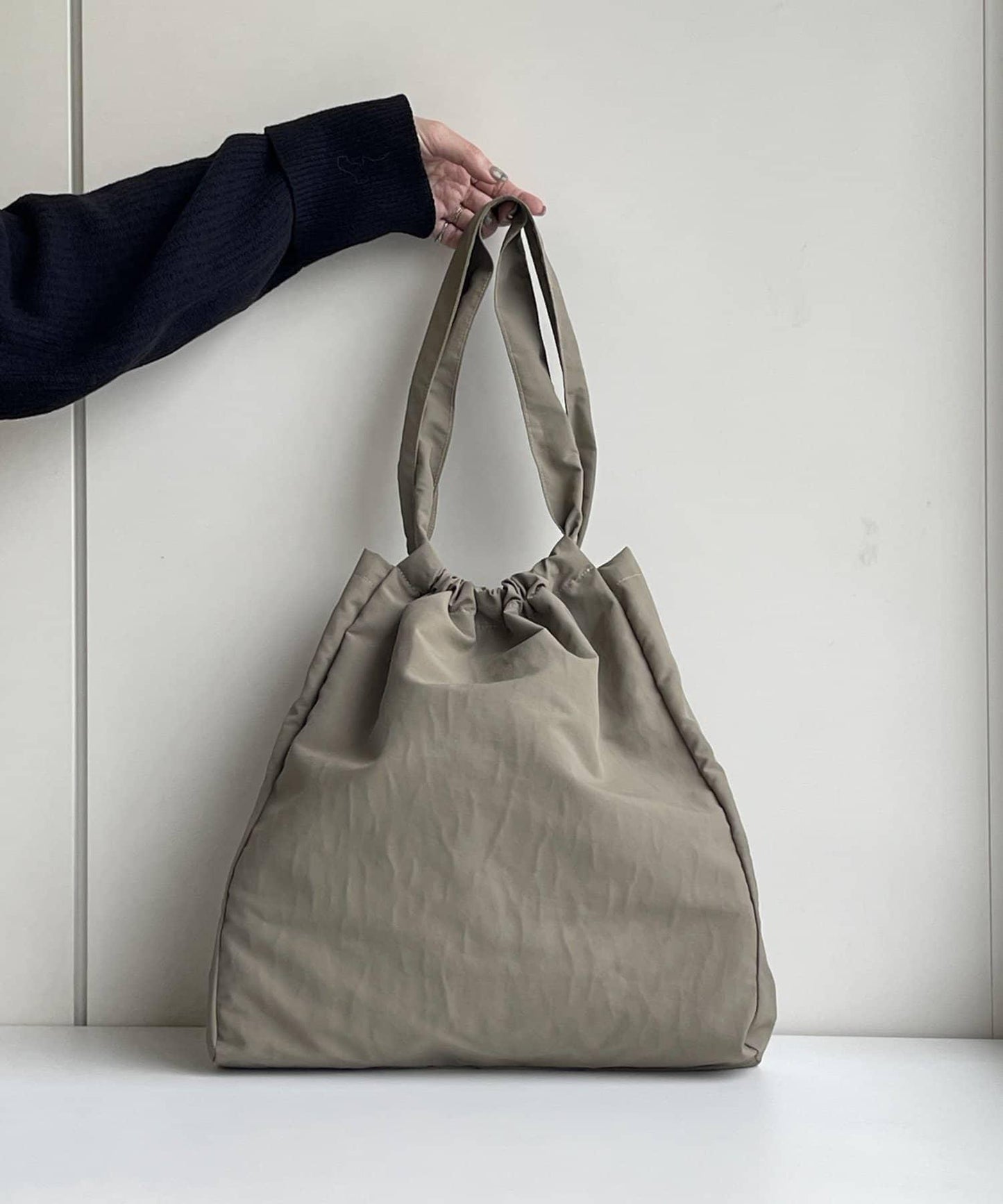 《撥水/A4尺寸適用》sampo×ear聯名刺繡托特包