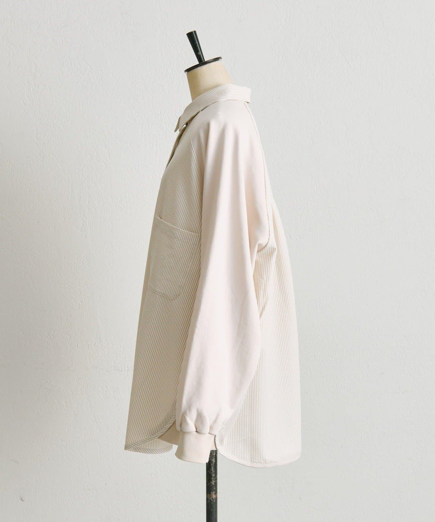 拼接衛衣襯衫【SUM1 STYLE(スミスタイル)】