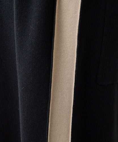 《ウエスト総ゴム/リラックス》針織休閒長褲【SUM1 STYLE(スミスタイル)】