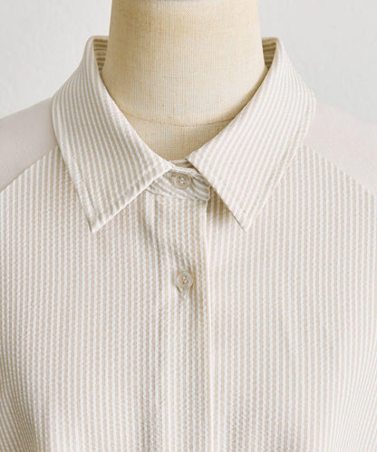 拼接衛衣襯衫【SUM1 STYLE(スミスタイル)】