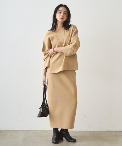 順滑針織修身半身裙