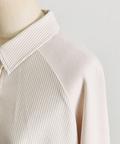 拼接衛衣襯衫【SUM1 STYLE(スミスタイル)】