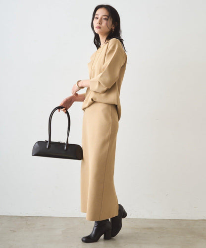 順滑針織修身半身裙