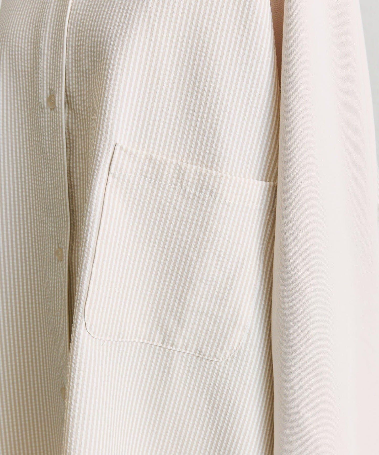 拼接衛衣襯衫【SUM1 STYLE(スミスタイル)】