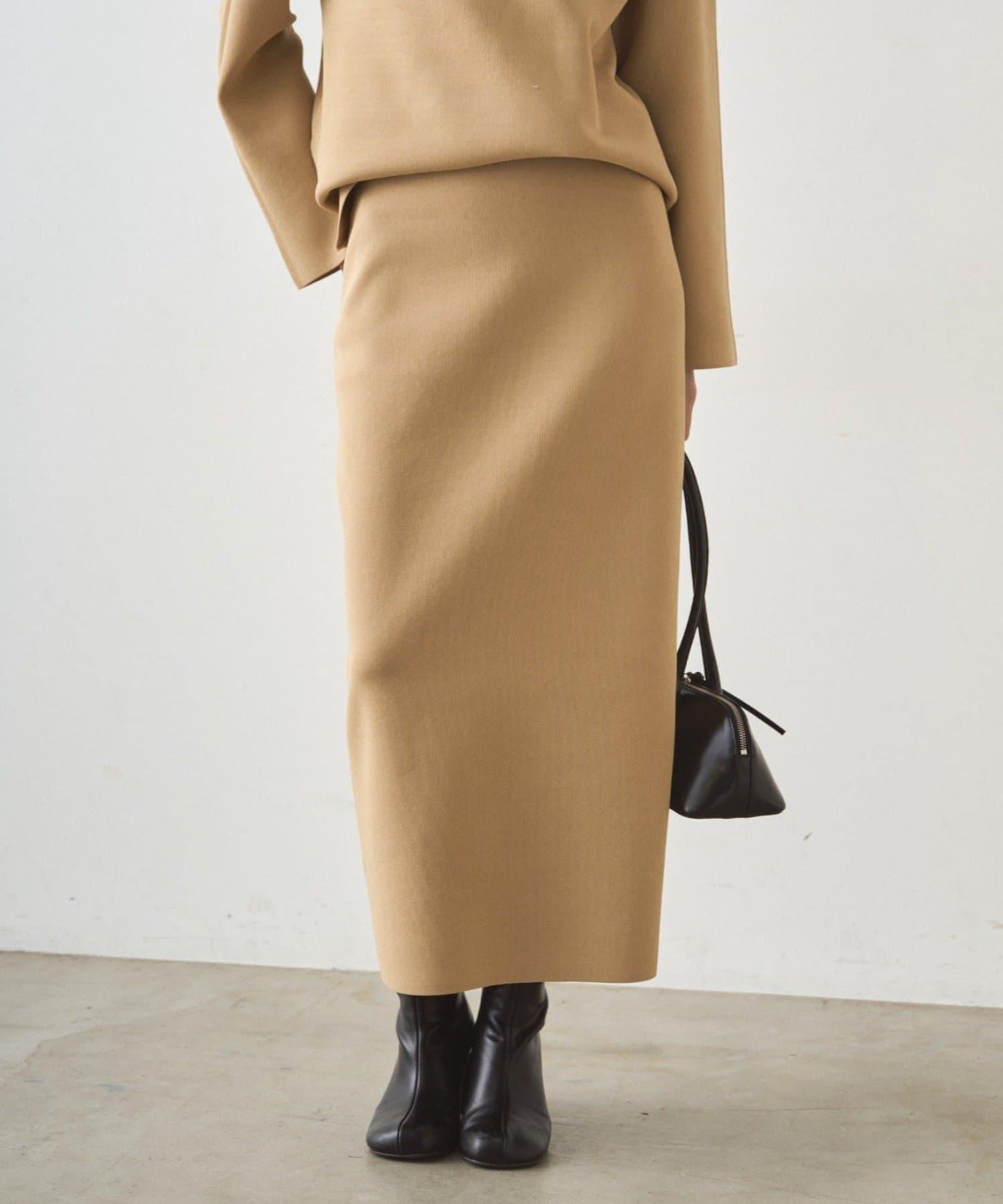 全針織修身半身裙