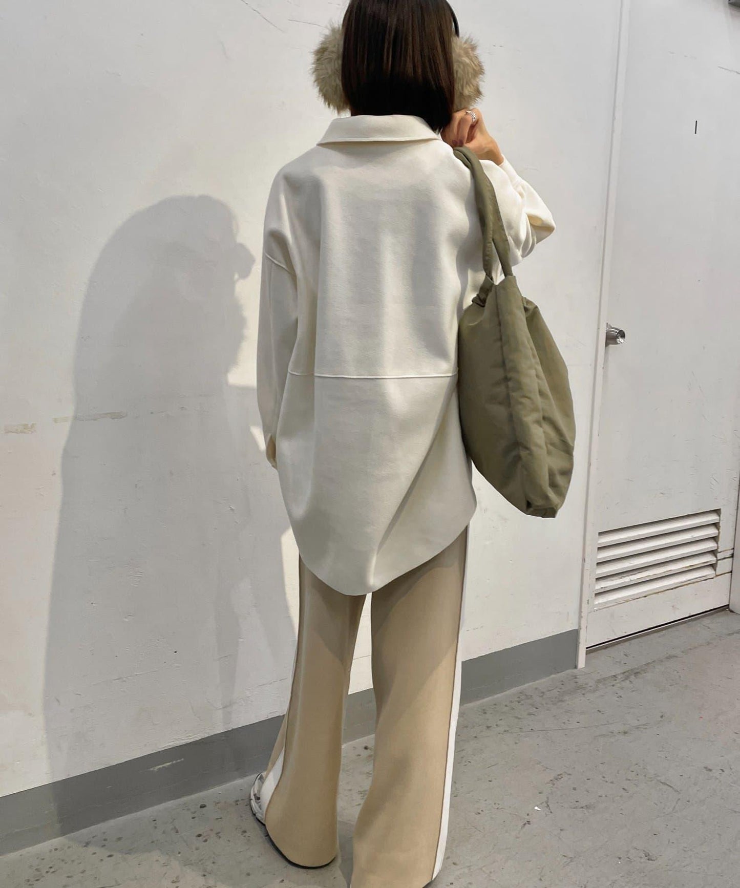 《撥水/A4尺寸適用》sampo×ear聯名刺繡托特包