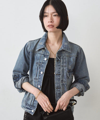 復古風牛仔夾克