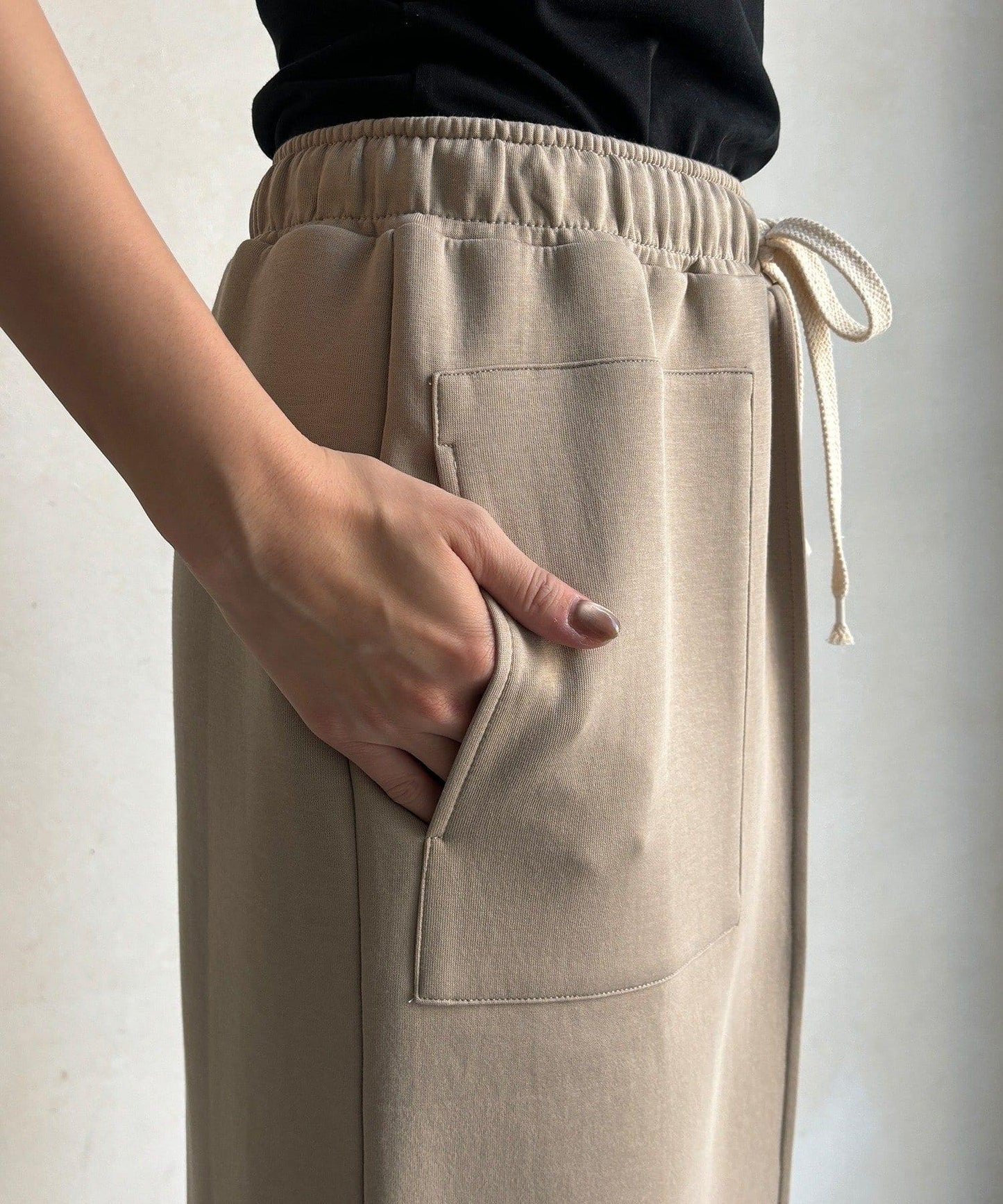 棉質箱型修身半身裙