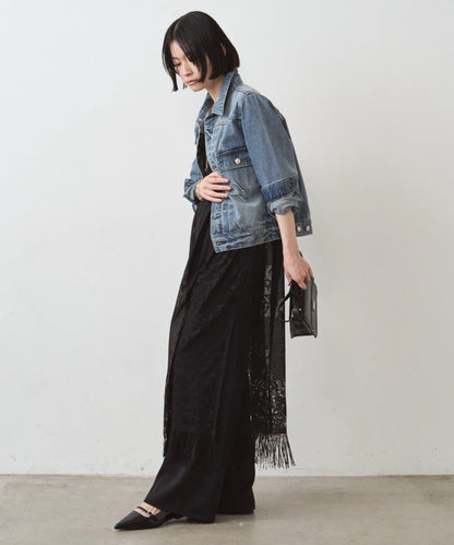 復古風牛仔夾克