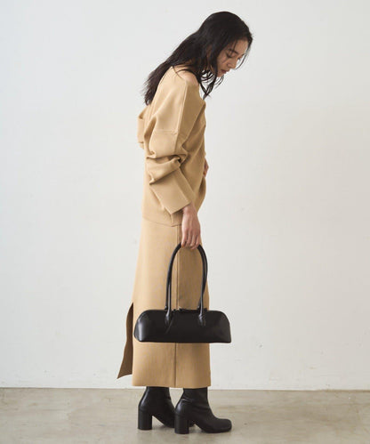 全針織船領毛衣