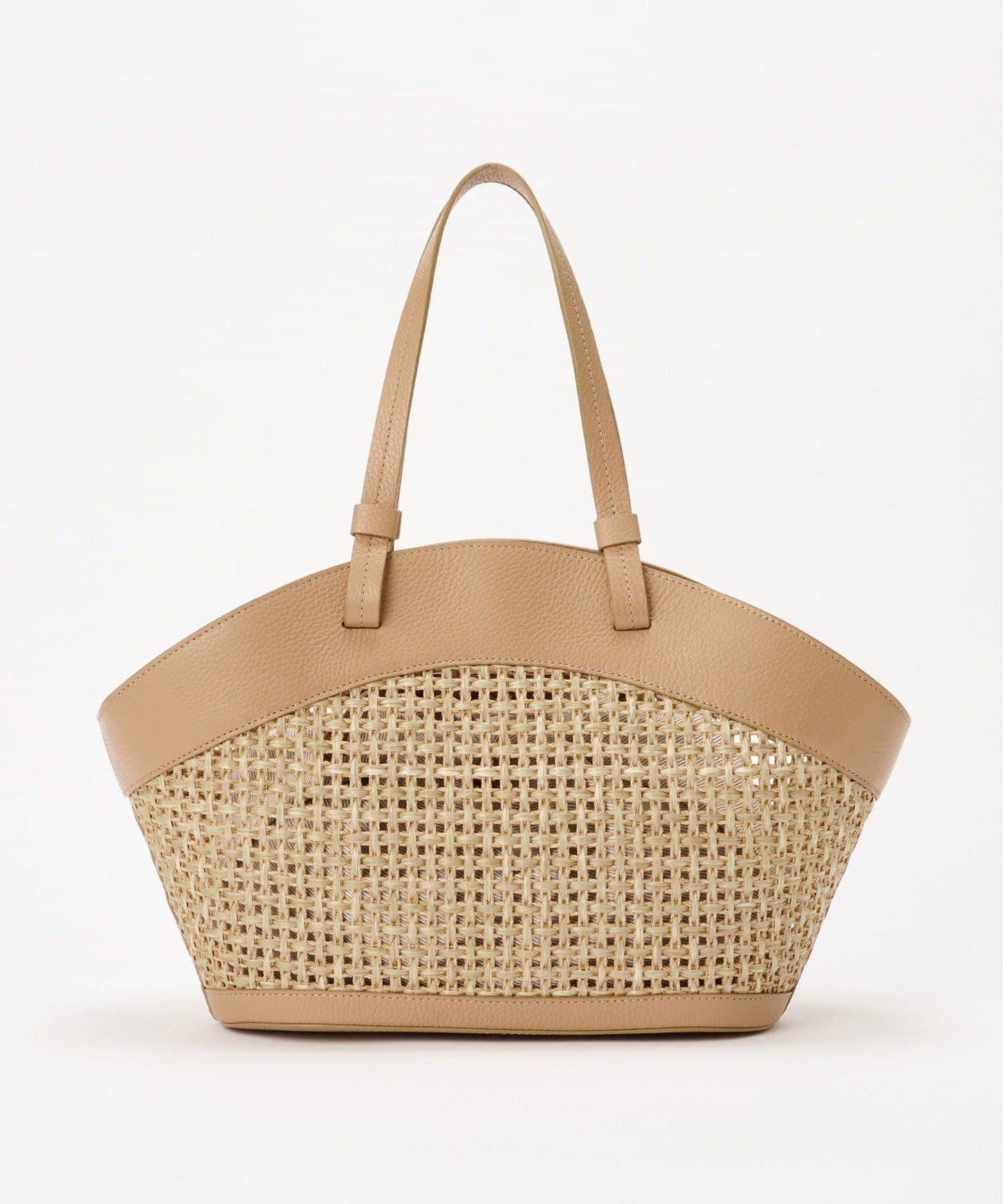 【coming soon】扇形草編鏈條包