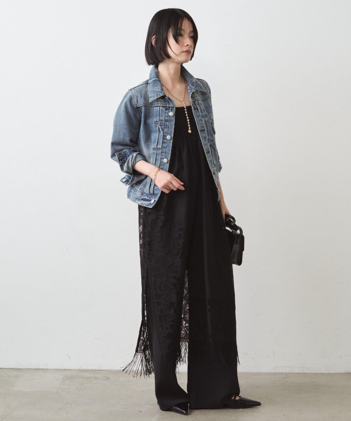 復古風牛仔夾克