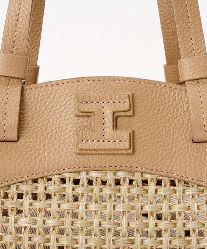 【coming soon】扇形草編鏈條包