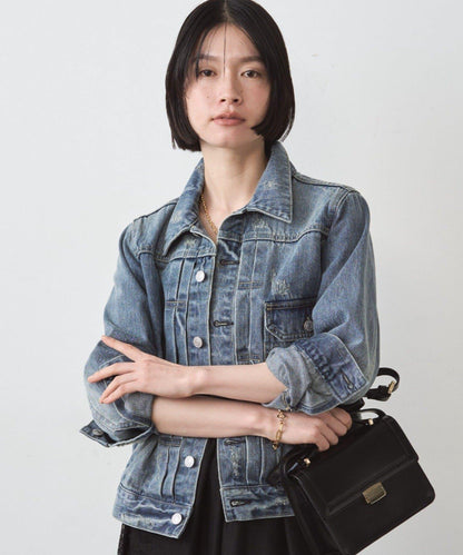 復古風牛仔夾克