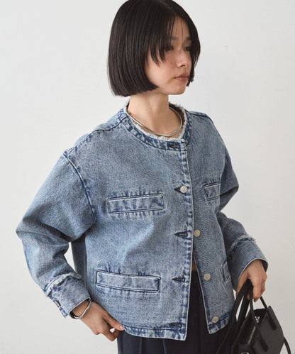 牛仔短款夾克