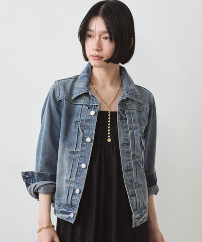 復古風牛仔夾克