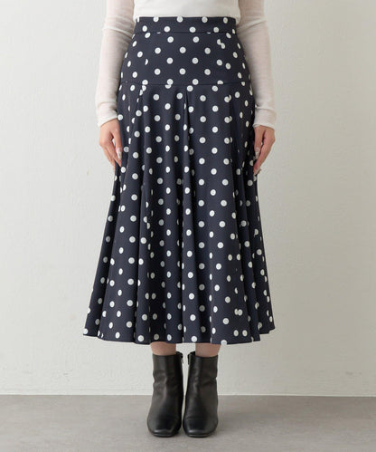 【3尺碼可選】波點拼接傘裙