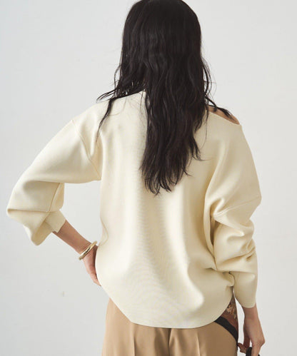 全針織船領毛衣