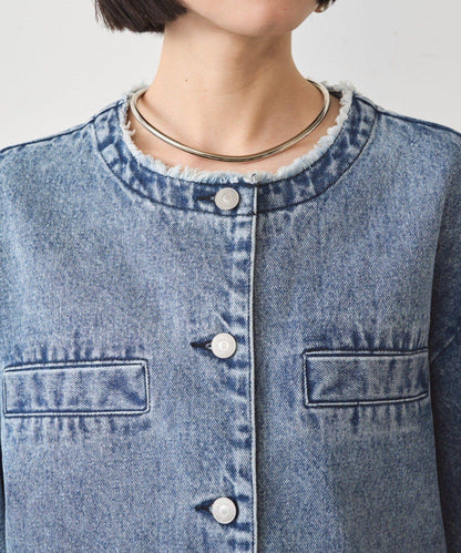 牛仔短款夾克