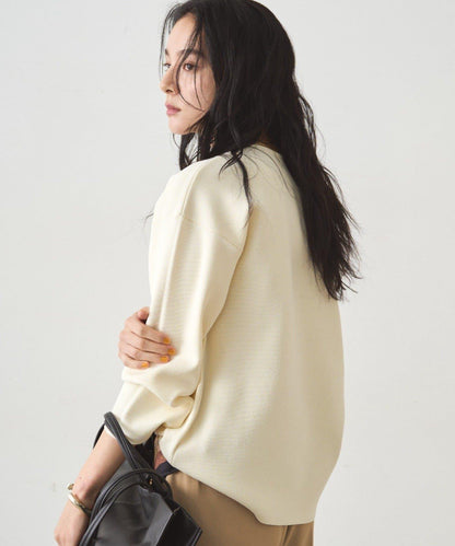 全針織船領毛衣