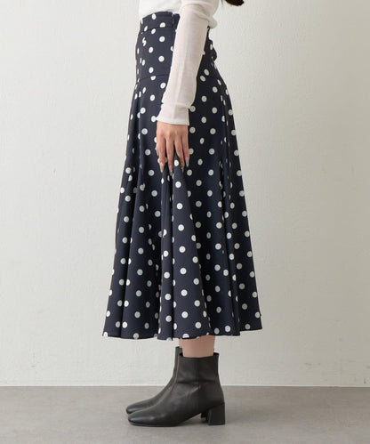 【3尺碼可選】波點拼接傘裙