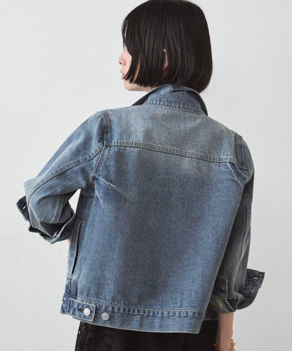 復古風牛仔夾克