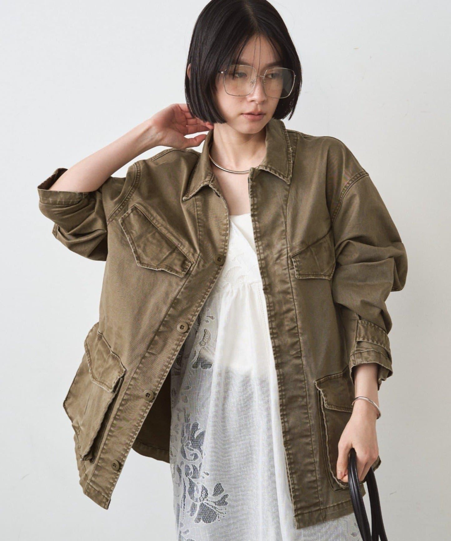 【JAPAN MADE】復古風軍裝夾克