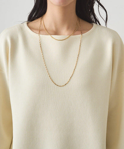 全針織船領毛衣