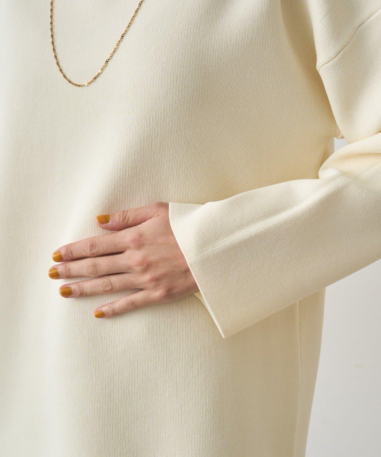 全針織船領毛衣