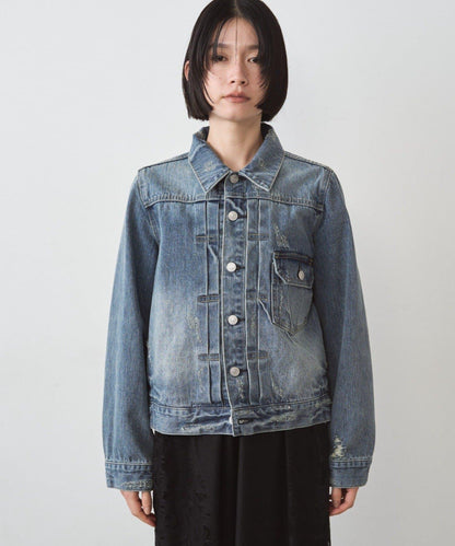 復古風牛仔夾克