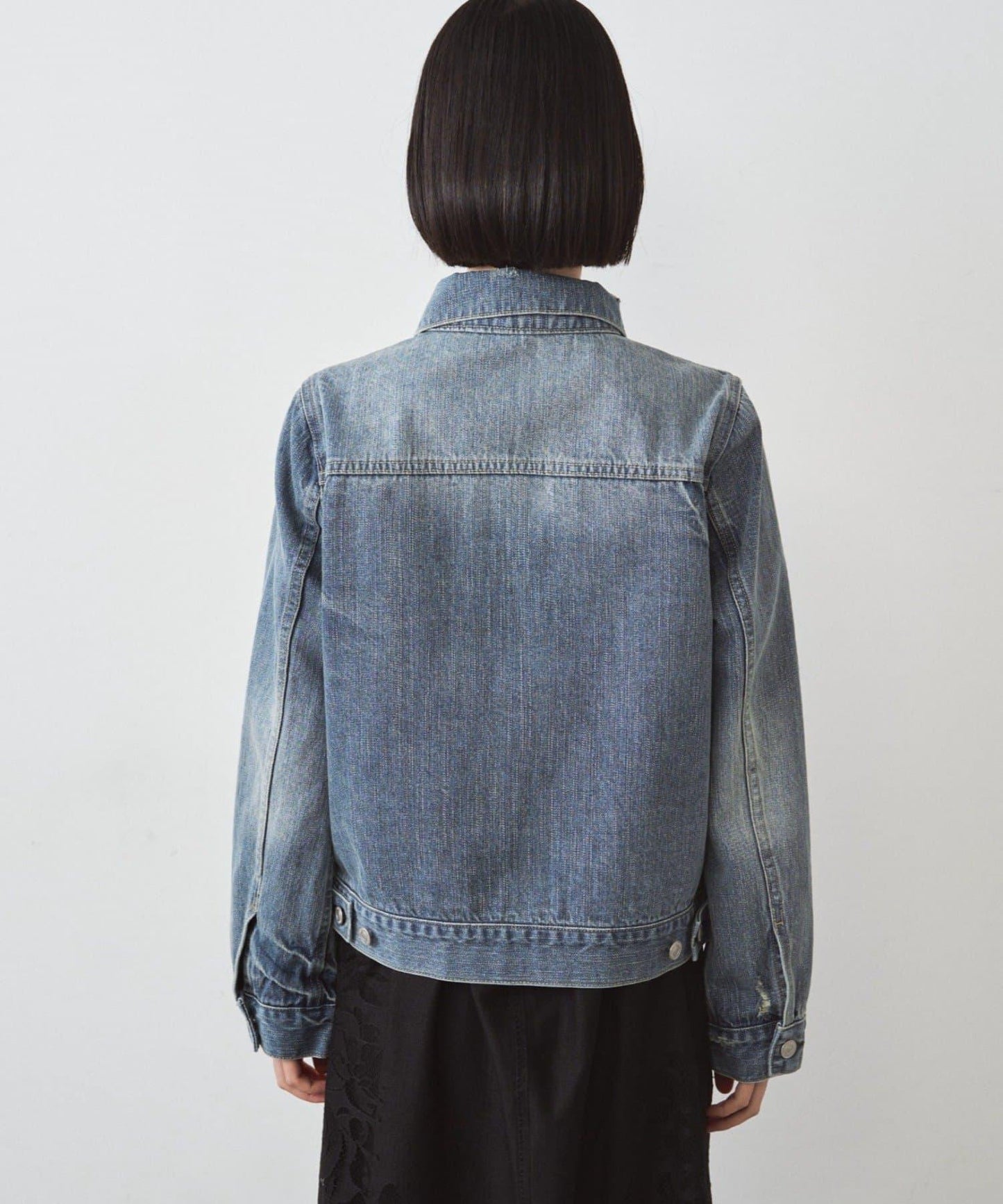 復古風牛仔夾克