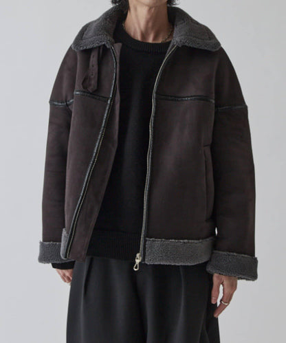 仿麂皮絨夾克