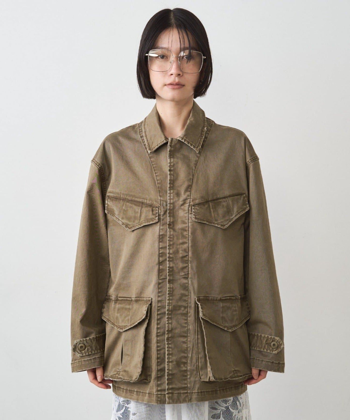 【JAPAN MADE】復古風軍裝夾克