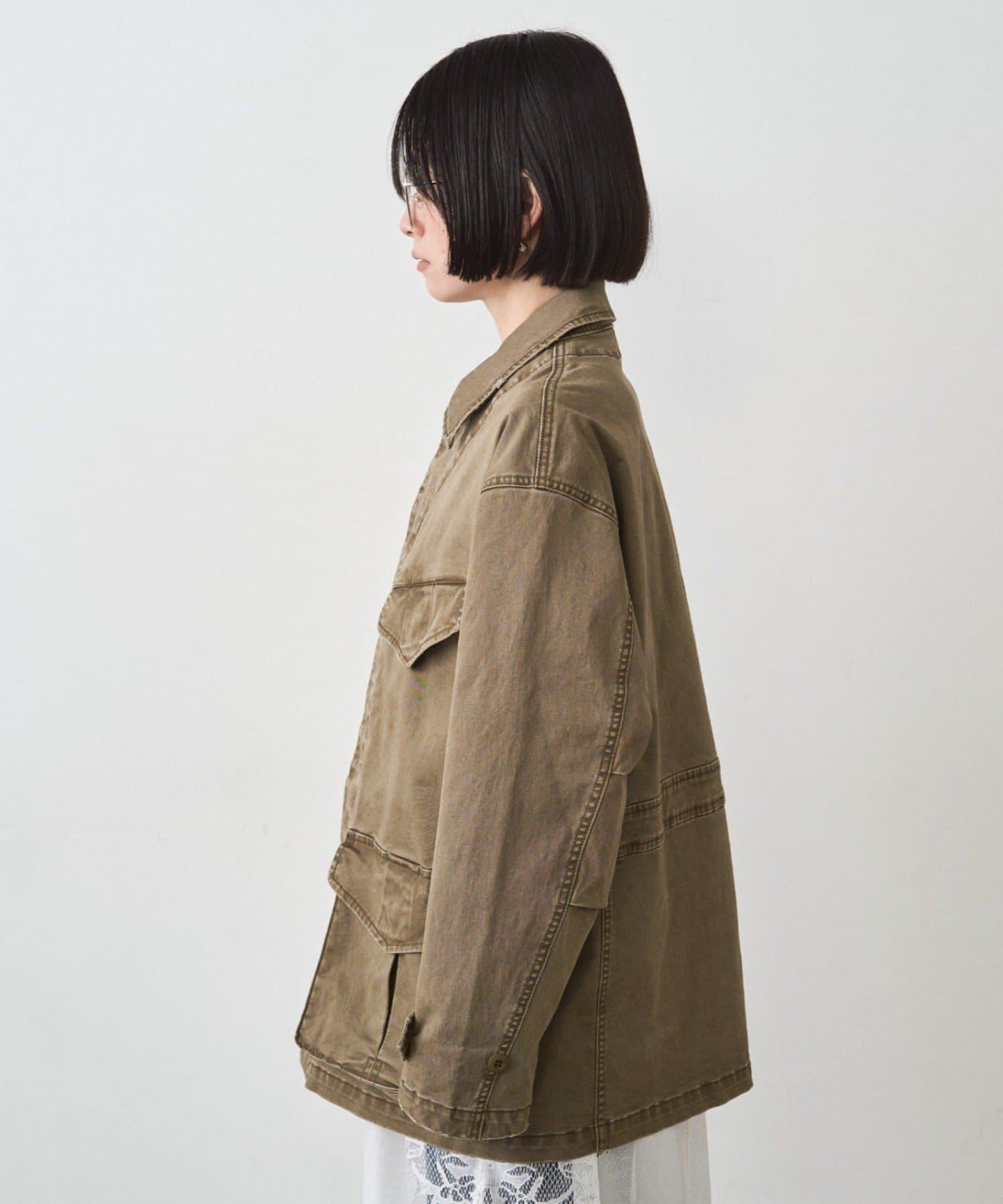 【JAPAN MADE】復古風軍裝夾克